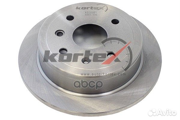 Диск торм. задн.258x10 4 отв. KD0081 kortex