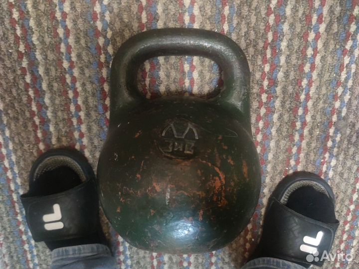 Гиря чугунная 16 кг мзив