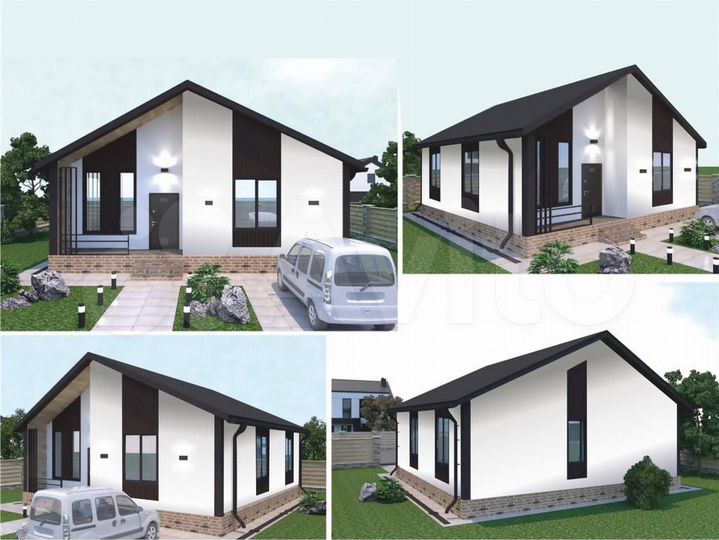 Дом 84 м² на участке 8 сот.