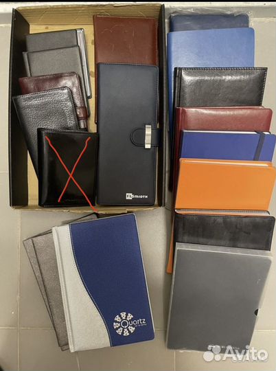 Ежедневники и визитницы