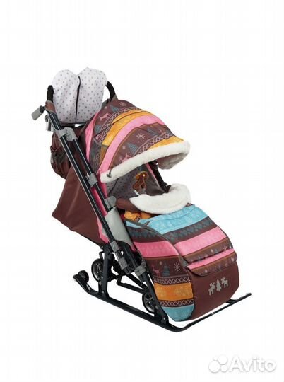 Санки-коляска Nika