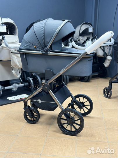 Коляска с рождения Rant Falcon grey серый