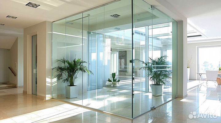 Межкомнатные перегородки стеклянные