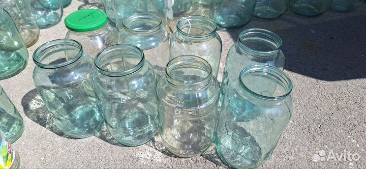 Банки стеклянные 3л,2л,1.5л