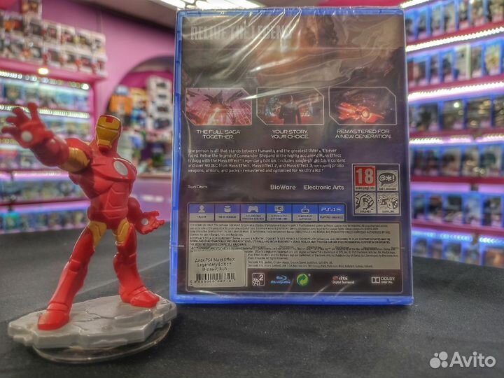 Диск PS4 Mass Effect Legendary Edition (Новый)
