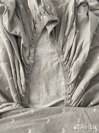 Простыни натяжные IKEA 60х120. 4 шт