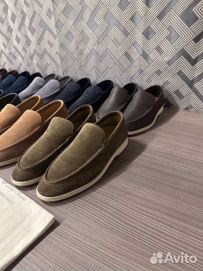 Лоферы мужские loro piana