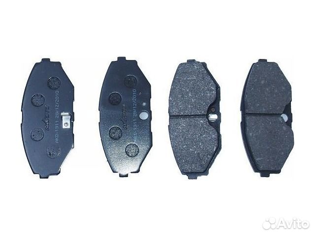 Колодки тормозные передние Gloria Prairie Rnessa