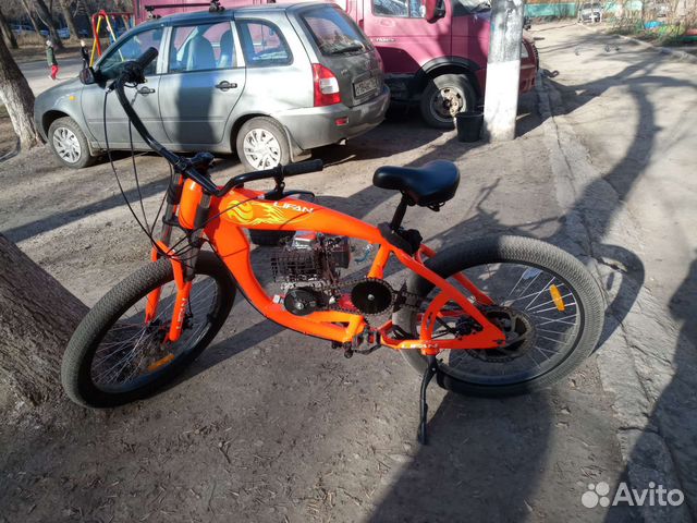 Велосипед с мотором Lifan 152f-3