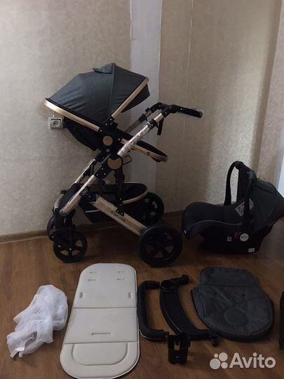 Коляска новая 3в1 трансформер