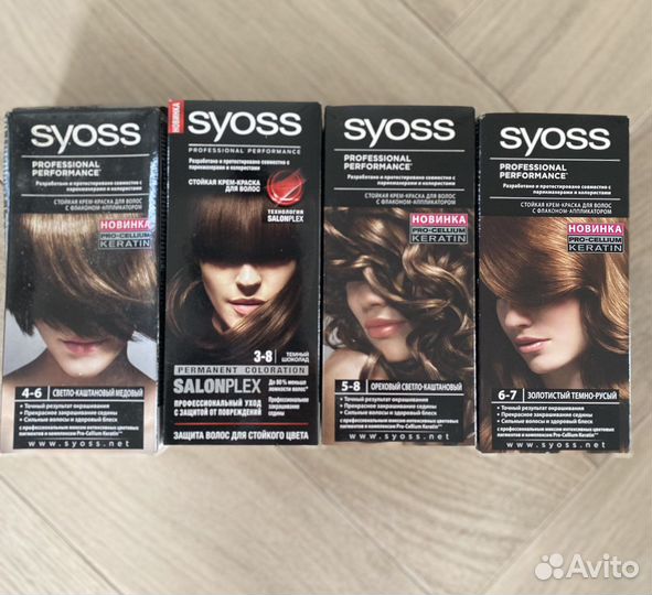Краска для волос лореаль Loreal, Syoss