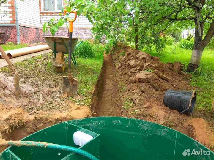 Септик Под ключ / Монтаж Септика с Гарантией ST-86