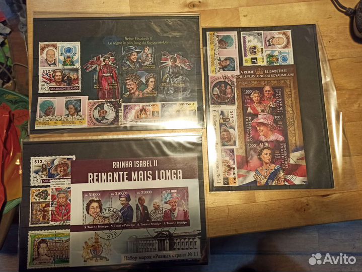 Марки набор Елизавета 2 новые комплекты