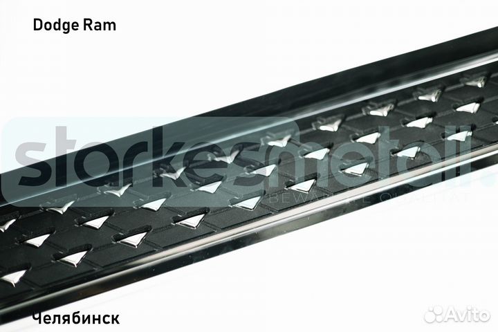 Пороги подножки Dodge Ram Classik