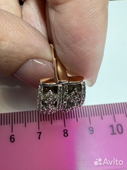 Кольцо с бриллиантами 1 карат