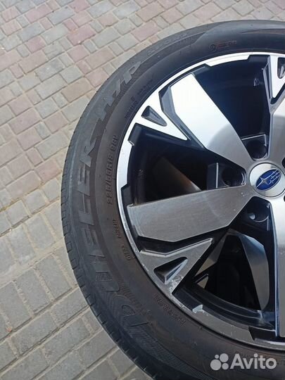 Отличные летние колёса, Bridgestone 225/55R18 Suba