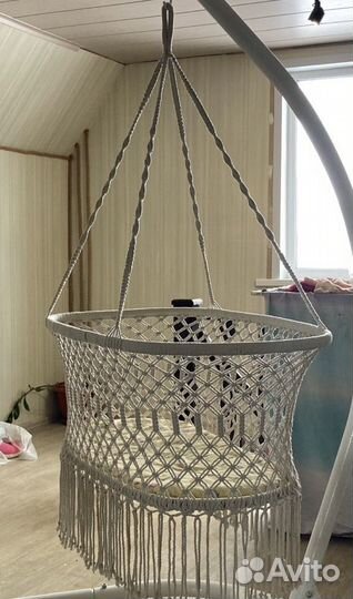 Люлька колыбель плетеная
