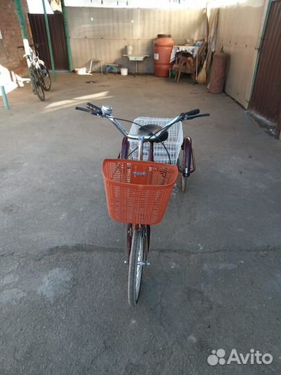 Трёхколёсный велосипед для взрослых