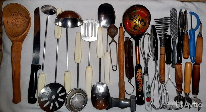 Шумовка/ложка/сито/нож/толкушка/открывашка СССР