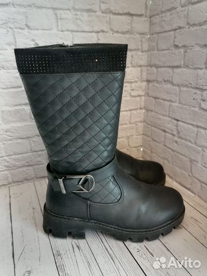 Сапоги демисезонные для девочки 32 размер