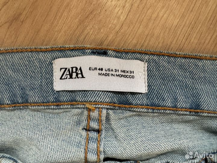 Джинсы zara мужские