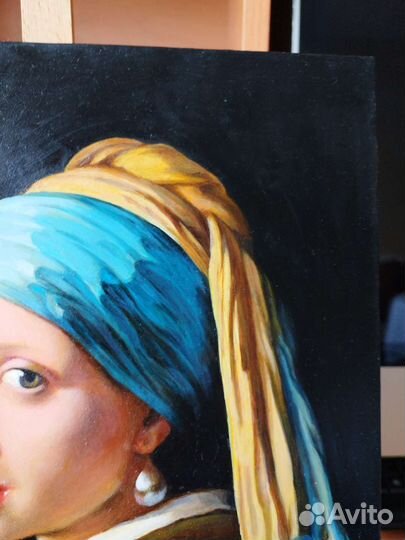 Картина маслом, копия. 