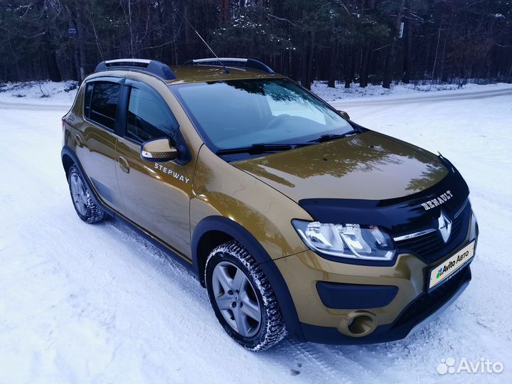 Renault Sandero Stepway 1.6 МТ, 2018, 104 107 км