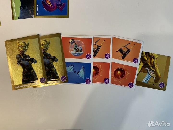 Наклейки panini Fortnite