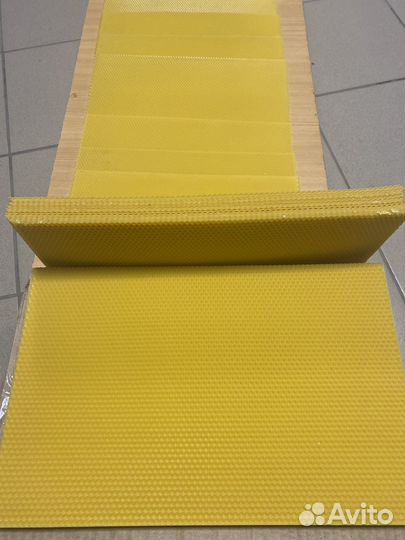 Вощина для пчел натуральная из забруса