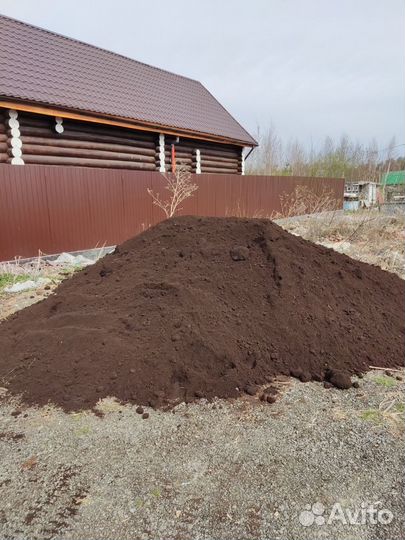 Земля Чернозем Плодородный грунт Доставка