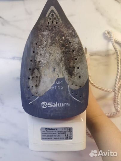 Утюг дорожный Sakura на запчасти