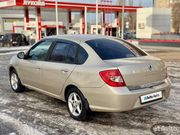 Renault Symbol 1.4 МТ, 2010, 127 452 км