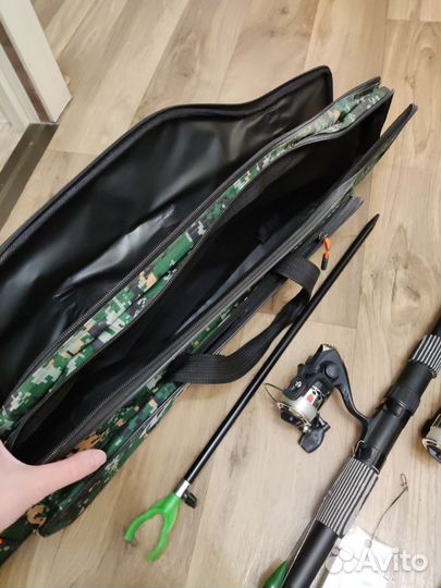 Удочки рыболовные с чехлом и тд