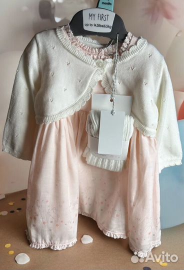 Платье нарядное Mothercare 56-62