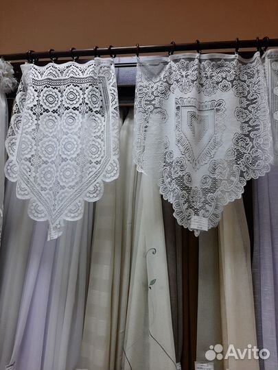 Занавески из тюля