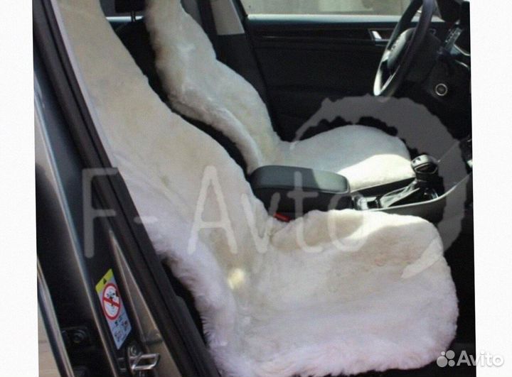 Меховые Накидки Чехлы на сиденья Peugeot 408