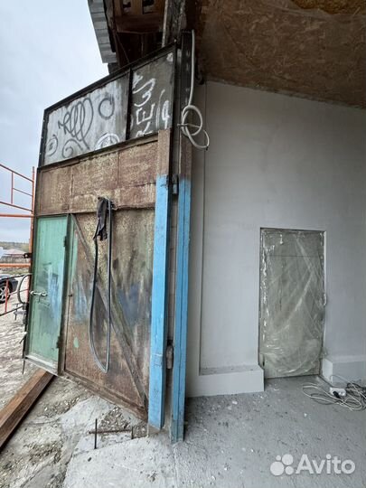 Ворота гаражные бу