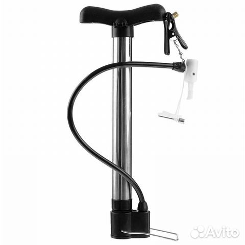 Насос универсальный, 4 насадки: для велосипеда, мя