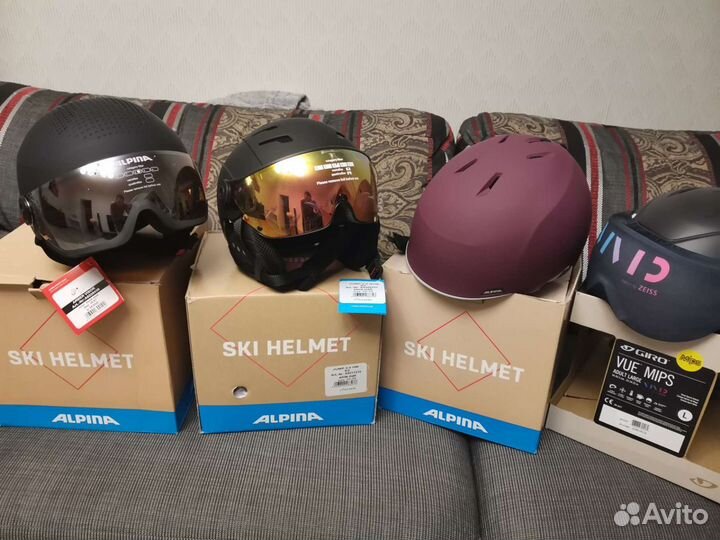 Шлем с визором Alpina Jump 2.0 qvmm Arber Visor