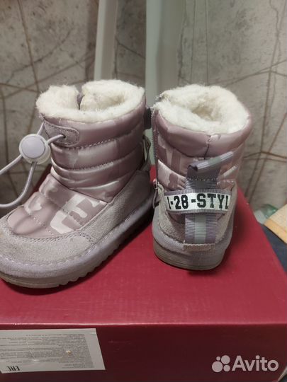 Ботинки зимние 20 размер