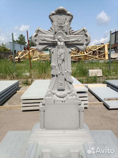 Памятники из бетона. Благоустройство захоронений