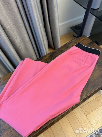 Розовые брюки zara размер s