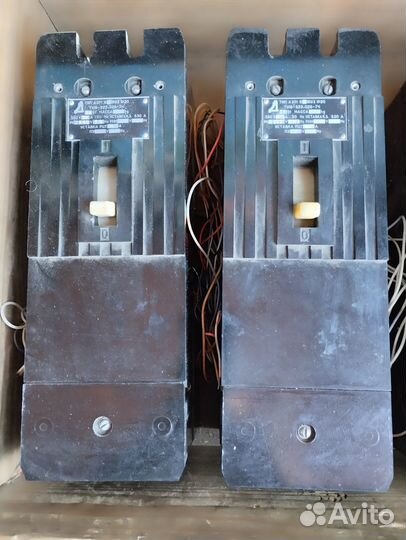 Автоматический выключатель тип А371 6фуз IP20 1991