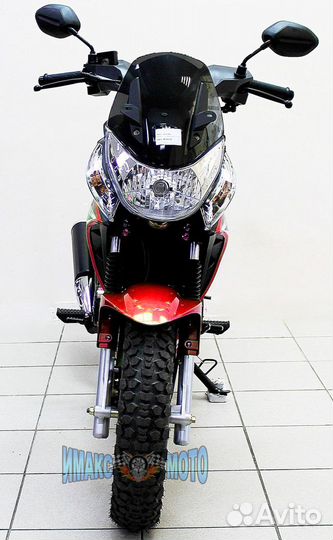 Мопед Storm Cross механика 125 см3 красный