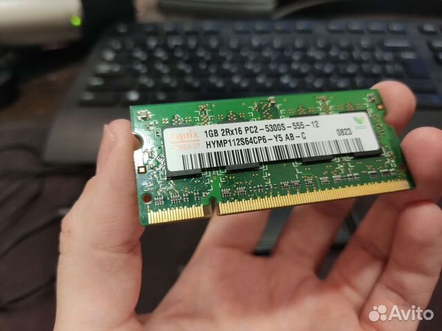 Оперативная память ddr2 Hynix 1GB 2Rx16
