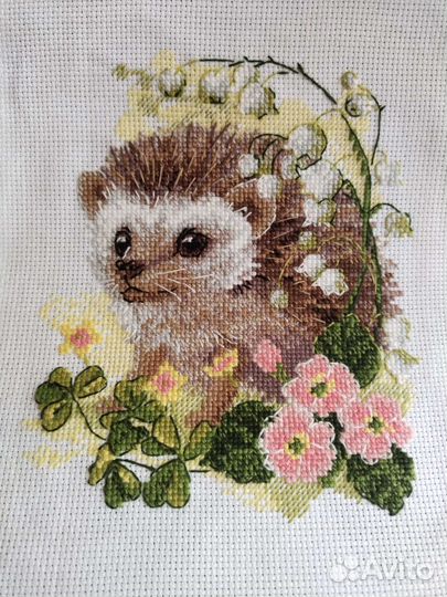 Остатки набора для вышивания фирмы Риолис