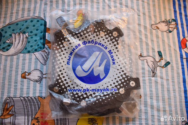 Крепление для охотничьих лыж-полужёсткое Маяк