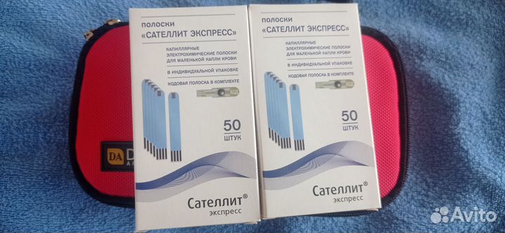 Тест полоски сателлит экспресс