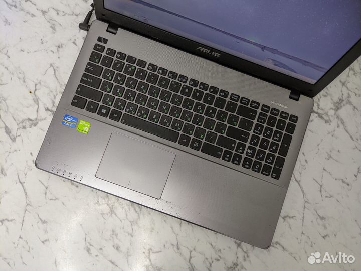 Ноутбук Asus Core i7+ram 8gb+GT720M