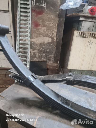 Рессоры на прицеп мзса, 4листа